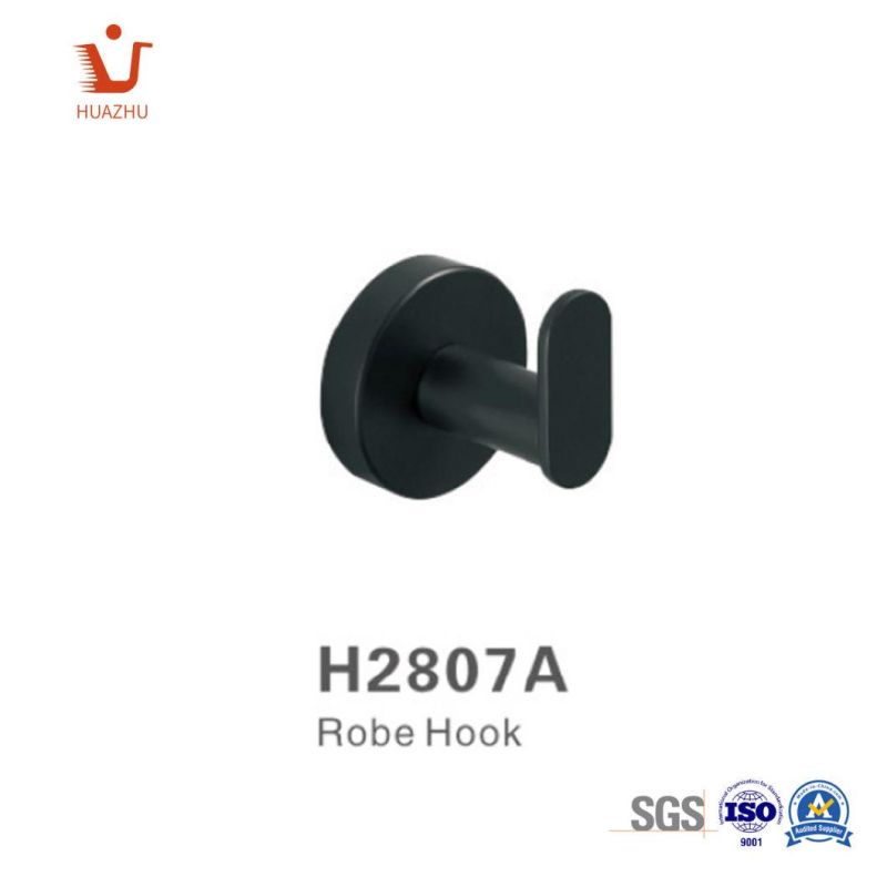 Bathroom Accessories Black / Robe Hook