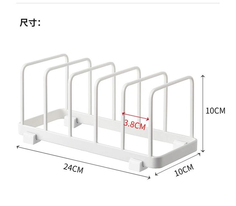 Kitchen Supplies Drawer Modern Minimalist Dishes Free Perforated Storage Rack