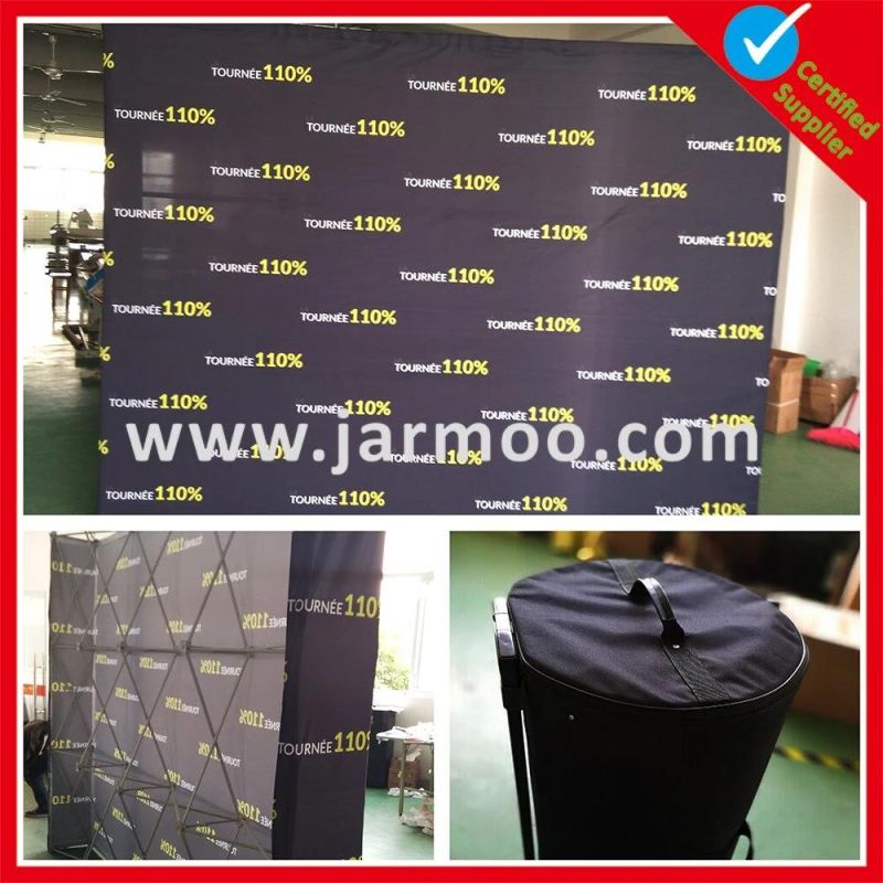3X3 Curved Portable Display Stands