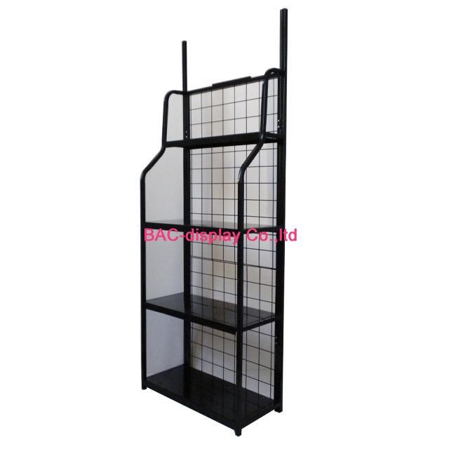 New Design 4 Tier Metal Board Display Wine Bottle Rack