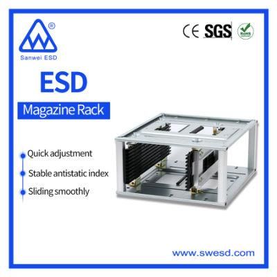 Black Antistatic Rack Cheap Price Conductive Circulation Rack