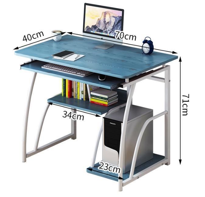 Computer Desk Desktop Home Simple Student Bedroom Desk Bookshelf Combination Table Space Saving Simple Small Table