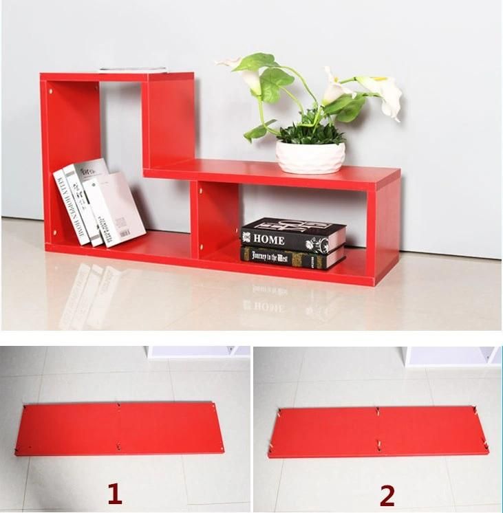 Modern Simple Wood Storage Bookcase