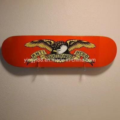 Factory Made Acrylic Skateboard Deck Display Rack