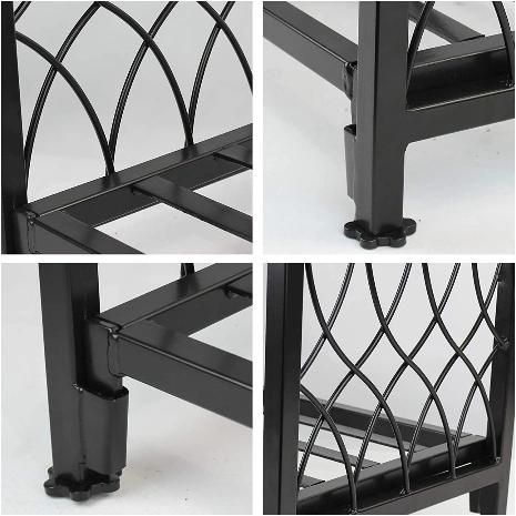 Carrier Stove Bracket Stacking Rack Fireplace
