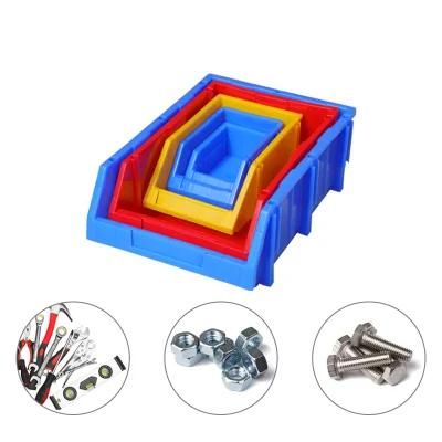 Plastic Stackable Parts Storage Bins Warehouse Racking Container Parts Picking Bins for Hardware Automotive and E-Commerce