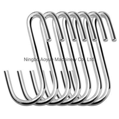 Hot Sale Heavy Duty S Hook Pot and Pan Rack Hooks Shelf S Hooks for Kitchenware Pot and Pan Utensils Clothes Bag