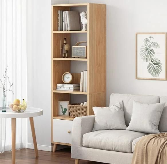 Home Office Simple Living Room Bookshelf