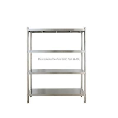 Stainless Steel 304/201 Commercial Shelves Kitchen Steel Rack Stainless Steel Shelf