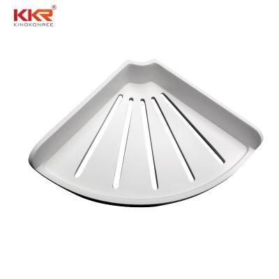 Corner Mount Solid Surface Soap Dish