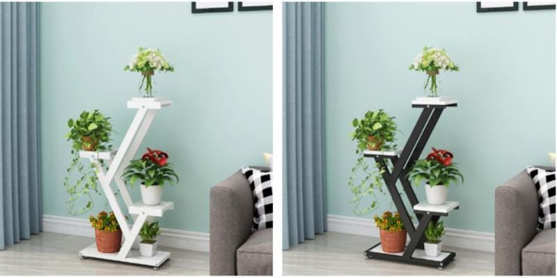 Flower Shelf Living Room Indoor Home Simple Nordic Decoration Multi-Layer Floor-Standing Flower Pot Stand