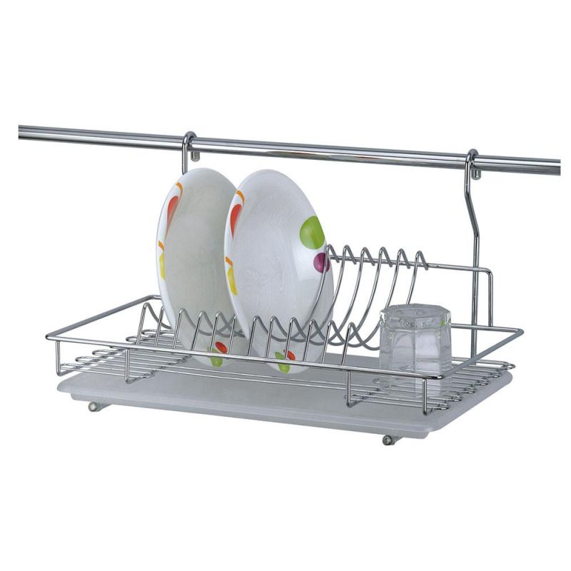 Stainless Steel Kitchen Sponge Dishcloth Rack Shelf Holder Dish Towel Hanging Drying Shelf Rag Storage Rack