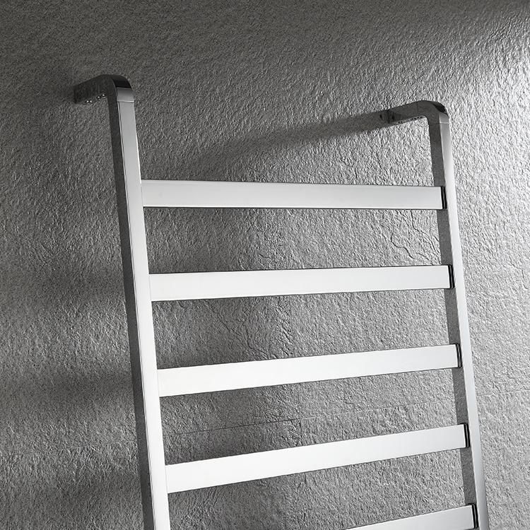 Kaiiy Bathroom Accessories Electric Towel Dryer Wall-Mounted Heated Towel Rack Stainless Steel Towel Warmer Heated Towel Rail Rack