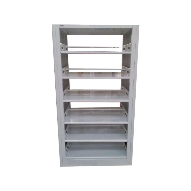 Library Furniture Metal Bookcase Steel Book Shelf Display Rack Libreria