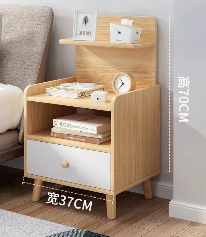 Bedside Cabinet Shelf Bedroom Bedside Storage Cabinet