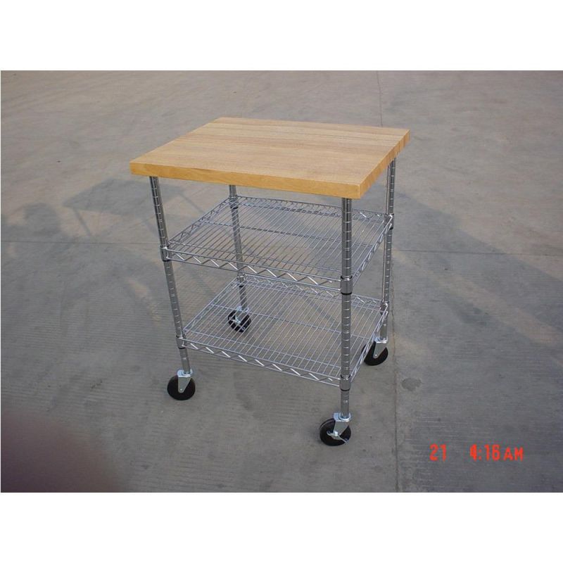 Shelving Rack Medical Rolling Cart Kitchen Cart Office Storage Cart Hotel Utility Cart