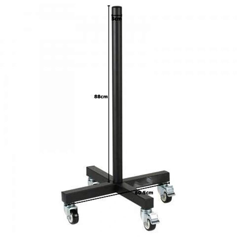 Wholesale Olypic Plates 10 Pieces Ont-R18 Barbell Plate Storage Gym Equipment Barbell Rack Vertical Weight Plate Rack Trolley Holder Bumper Plate Storage Rack