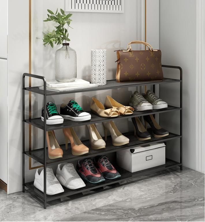 Shoe Shelf in The Bedroom at The Door of The Home, Good-Looking, Economical, Small-Sized Household Dormitory