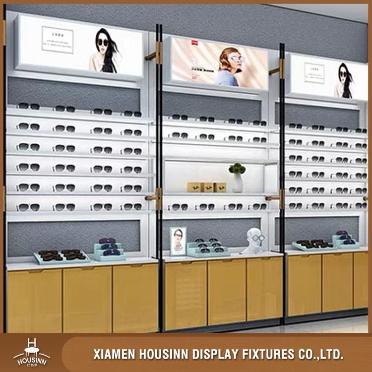 Custom Sunglasses Unique Shop Design Retail Floor Rack Glasses Display Stand