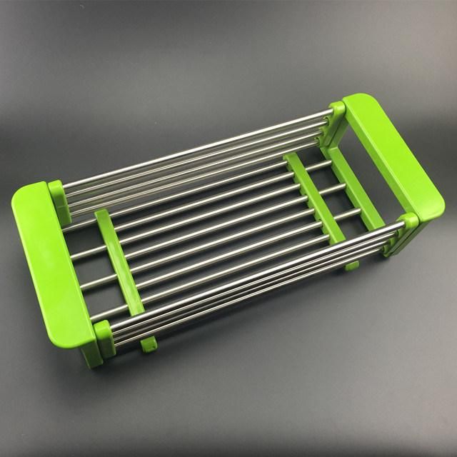 Stainless Steel Kitchen Foldable Draining Rack