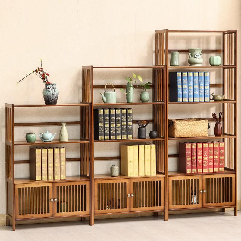 Customized Bamboo Wooden Cabinet Kitchen Bathroom Accessories Flower Display Racking