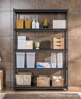 Storage Shelf Display Racks Metal Shelf Boltless Rack Sturdy Stable Steel Rack Without Screws