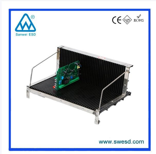 L-Style Metal Conductive PCB Circulation Rack Antistatic PCB Rack