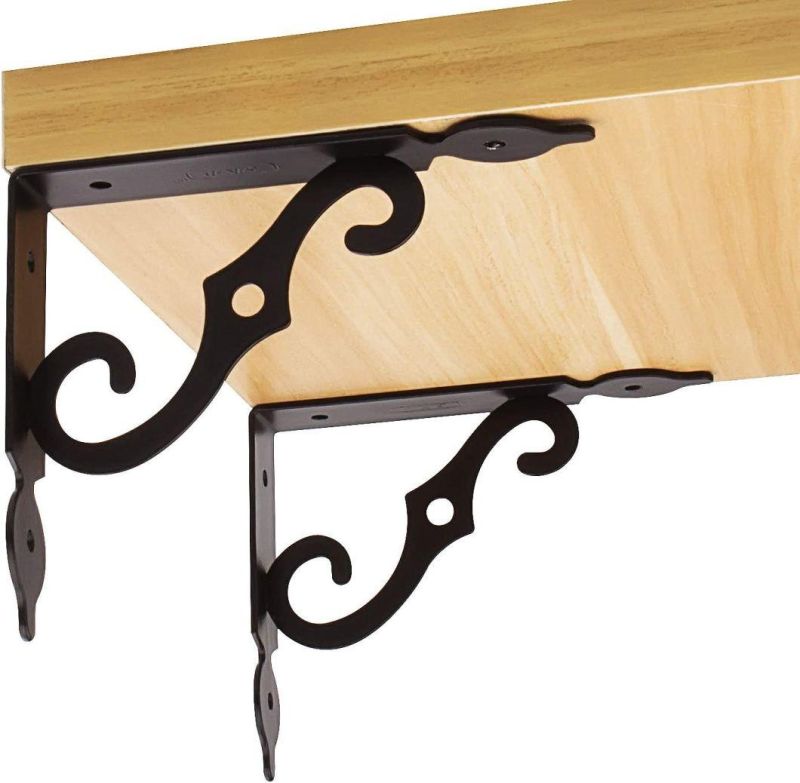 Decorative Wall Floating Shelf Bracket Heavy Duty L Sheving Bracket