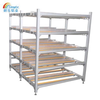 Silver Black Alloy Good Quality Anodized Aluminium Storage Rack