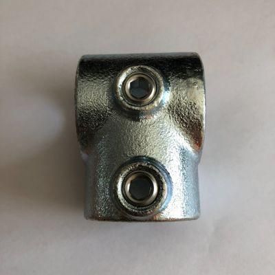 Hot DIP Galvanized Key Clamp Short Tee for Malleable Iron Shelf Fitting