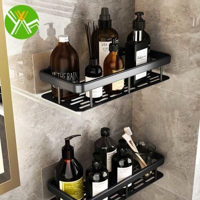 Retro Bathroom Hanging Rack Simple Luxury Bathroom Wall Storage Rack for Bathroom Decoration